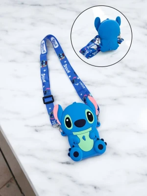 Оптом сумочка силиконовая детская Stich | Оптом сумки со Стичем - фото 1