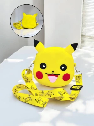 Оптом сумочка силіконова для дітей Pikachu | Гуртом сумка силіконова з Пікачу - фото 1