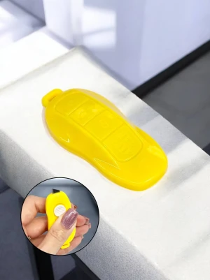 Оптом ніж канцелярський mini м.812opp жовтий в асортименті - фото 1