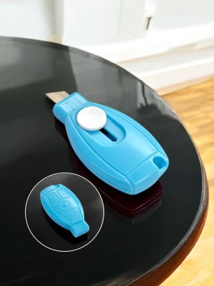 Оптом ніж канцелярський mini м.811opp блакитний в асортименті - фото 1