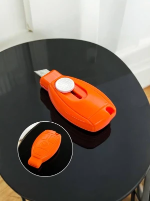 Оптом ніж канцелярський mini м.811opp помаранчевий в асортименті - фото 1