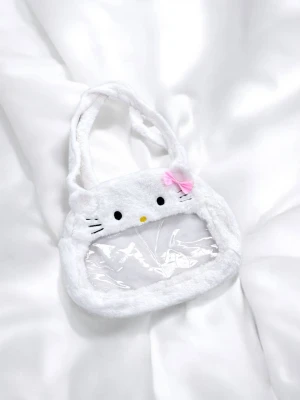 Оптом дитяча сумка з хутра Hello Kitty м.801-10 | Гуртом сумка для дівчат Hello Kitty - фото 1