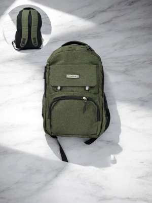 Оптом рюкзак (плащівка) м.2508 хакi в асортименті - фото 1