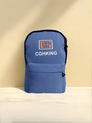 Оптом рюкзак (плащівка) м.122434-1 синiй в асортименті - фото 1