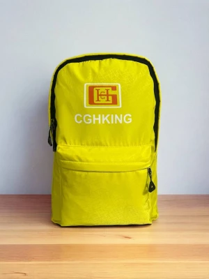 Оптом рюкзак (плащівка) м.122434-1/3 жовтий в асортименті - фото 1
