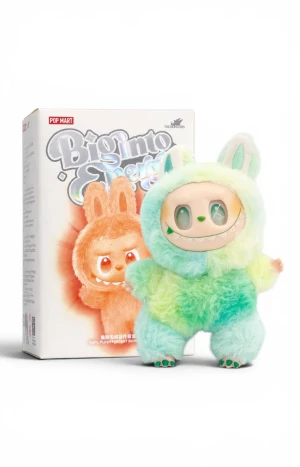 Оптовая игрушка-сюрприз labubu "pop mart" (брелок) м.2 ментол в ассортименте - фото 1