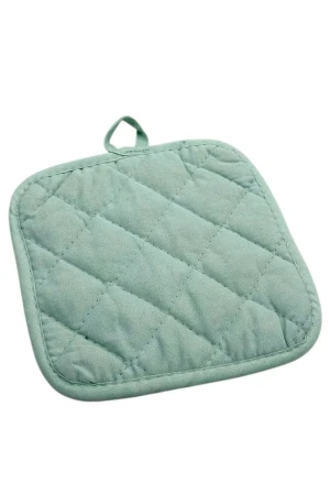 Оптом прихватка кухонна home collection 17*17см м.24 м'ятний в асортименті - фото 1