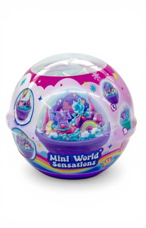 Оптом игрушка-сюрприз mini world sensations фиолетовый в ассортименте - фото 1