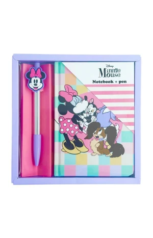 Оптом блокнот в лінію та ручка "minnie mouse" - фото 1