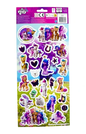 Оптом набір стікерів "my little pony" 2 аркуші - фото 2