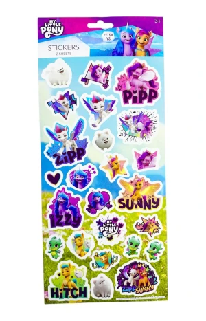 Оптом набір стікерів "my little pony" 2 аркуші - фото 1