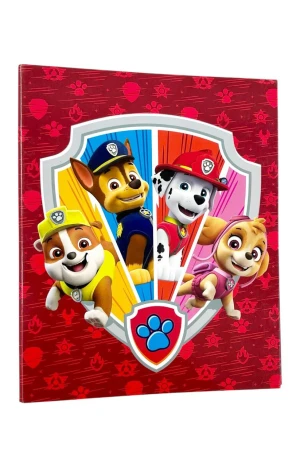 Оптовая папка с кольцевым механизмом "paw patrol" - фото 1