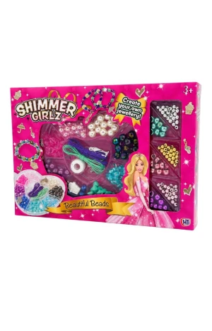 Оптом набір для створення прикрас "shimmer girlz" рожевий в асортименті - фото 1