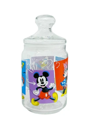 Оптом банка для сипучих продуктів "mickey and friends" (скло) 1 л. - фото 1