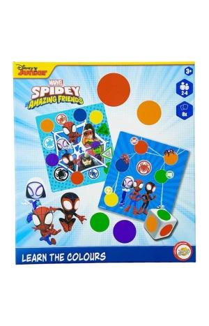 Оптом настільна гра "spidey man learn the colours" - фото 1