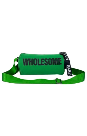 Оптом жіноча сумка (плащівка) м.667 зелений в асортименті - фото 1