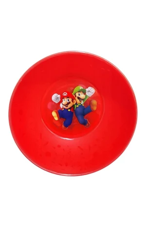 Оптом набір тарілок "mario" (пластик) 13 см.4 шт. - фото 3