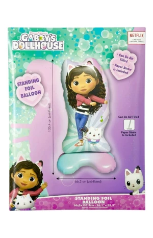 Оптом куля фольгована "gabby`s dollhaouse" 135 см. - фото 1