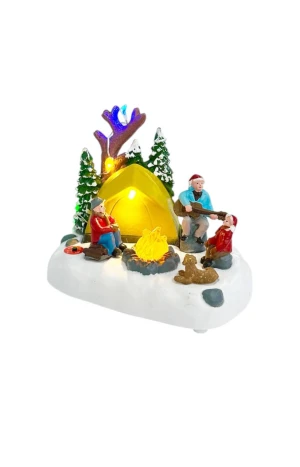 Оптом різдвяна декорація із led-підсвіткою "magic village" (пластик) м.1 - фото 3