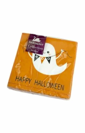 Оптом серветки паперові halloween "harmony" 33х33 20 шт. м.3 - фото 1